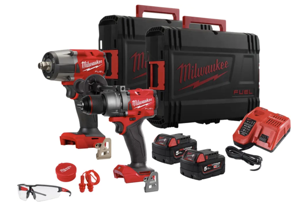 Akku-Maschinen-Sets MILWAUKEE M18FPP2FH-502X / Milwaukee # 4933499414