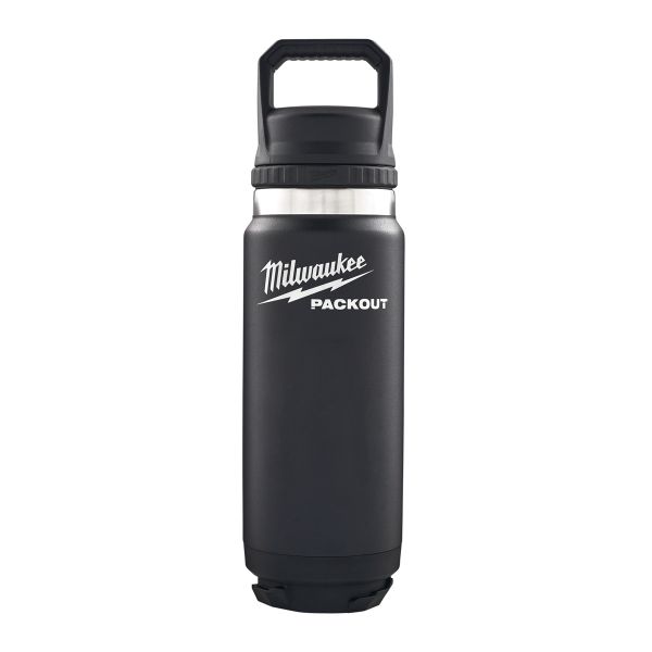 PACKOUT™ Thermosflasche 700 ml mit Schraubdeckel, schwarz / Milwaukee # 4932493466 / EAN: 405854648