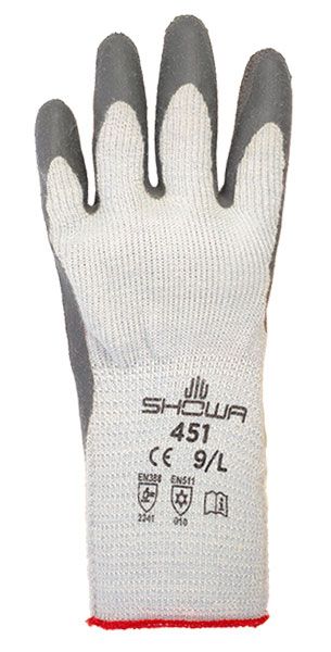 SHOWA THERMO, Handschuh mit Latexbeschichtung, diverse Grössen