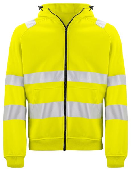 Projob 6132 KAPUZENJACKE FULL ZIP EN ISO 20471 KLASSE 3/2