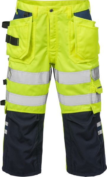 Fristads Kansas 100976 High Vis 3/4 Handwerker-Hose 2027 PLU