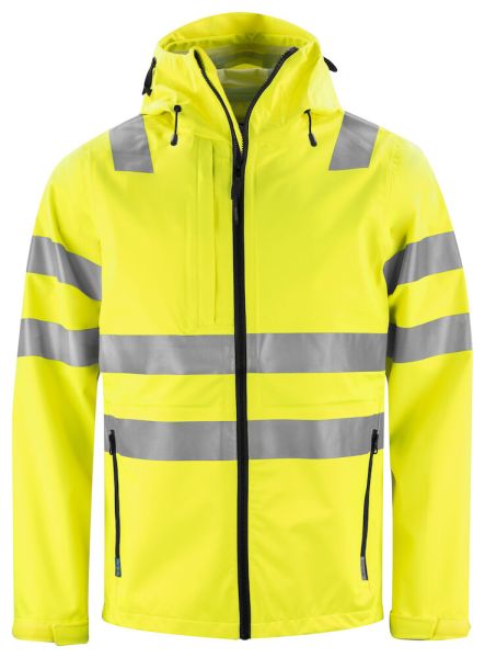 Projob 6450 WIND- UND WASSERDICHTE REGENJACKE EN ISO 20471 KL 3 - EN 343 3/3