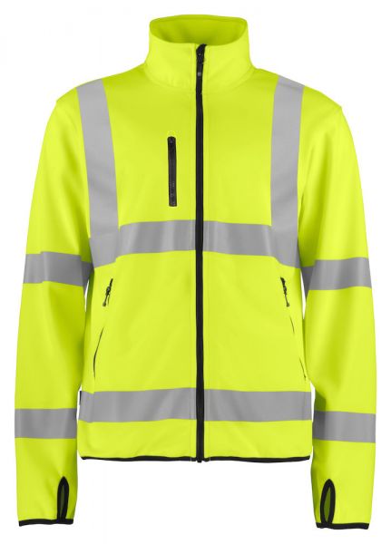 Projob 6105 LEICHTE WARNSCHUTZ SOFTSHELL JACKE EN ISO 20471 KLASSE 3