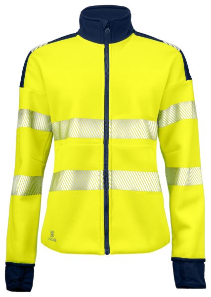 Projob 6111 DAMEN FUNCTIONS SWEATSHIRT JACKE EN ISO 20471 KLASSE 3/2