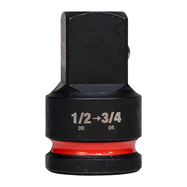 SHOCKWAVE™ Adapter 1/2" Vierkant auf 3/4" Vierkant / Milwaukee # 4932480355 / EAN: 4058546406400