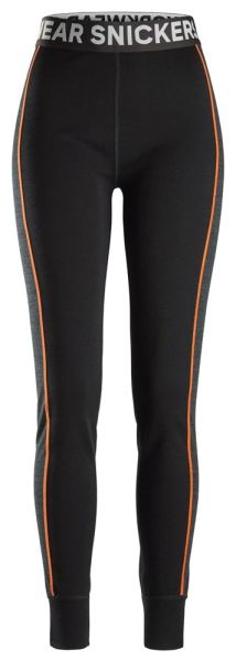 9471 Snickers Damen Merinowolle Basisschicht lange Thermo-Unterhose