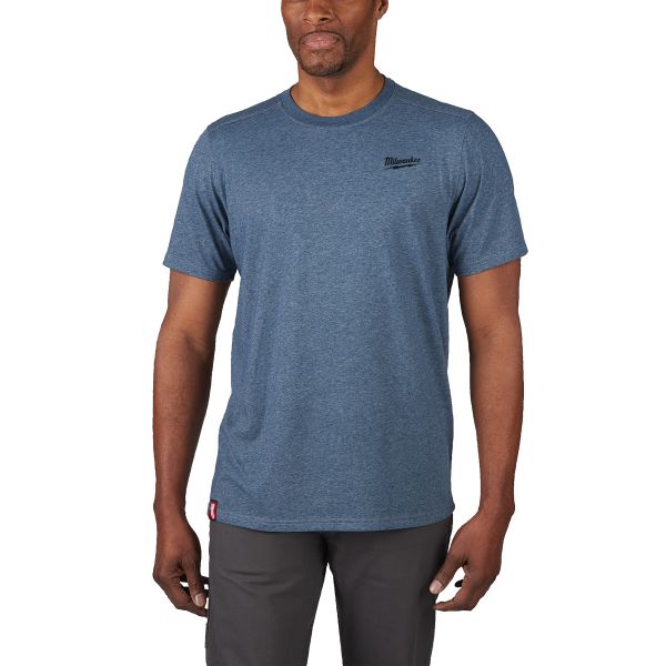 Milwaukee Hybrid-T-Shirt blau